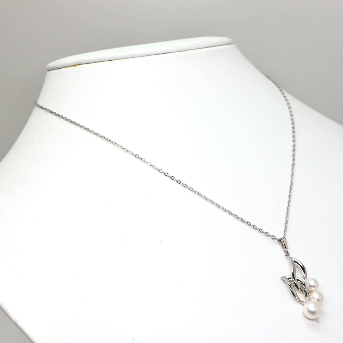 MIKIMOTO(ミキモト)◆アコヤ本真珠ネックレス◆F 約3.2g 約40.0cm pearl パール jewelry necklace ジュエリー DA0/DA5_画像3