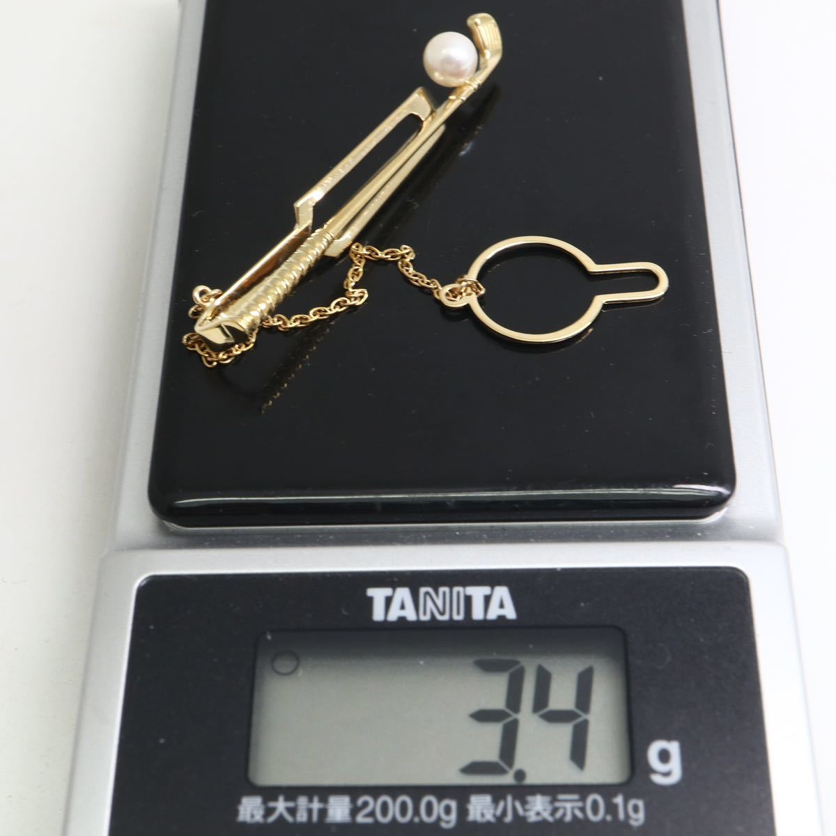 MIKIMOTO(ミキモト)◆アコヤ本真珠 タイピング　◆F 約3.4g 5.0mm珠 パール pearl diamond ジュエリー EA9/EB1_画像6