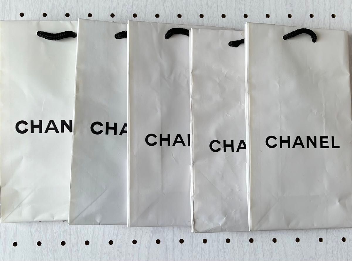 シャネル CHANEL ショップ袋 ショッパー 紙袋 手提げ袋 縦長 シャネル CHANEL ショップ袋 ショッパー 紙袋 手提げ袋 縦長