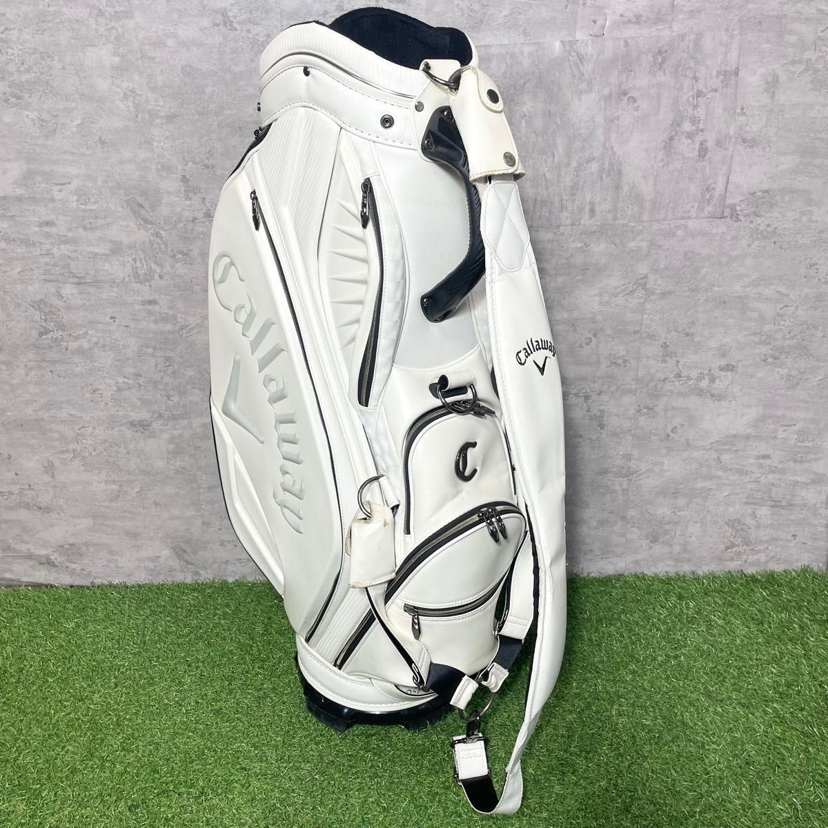 希少】Callaway キャロウェイ キャディバッグ ホワイト 数量限定 希少】Callaway キャロウェイ キャディバッグ ホワイト 数量限定