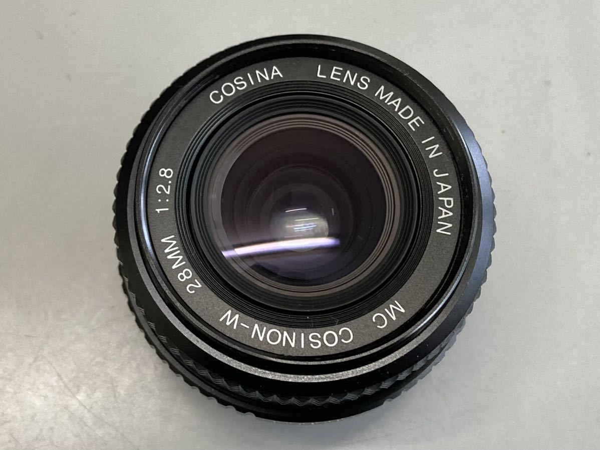 コシナ　COSINA MC COSINON-W 28mm F2.8 ペンタックスKマウント　for PENTAX_画像3