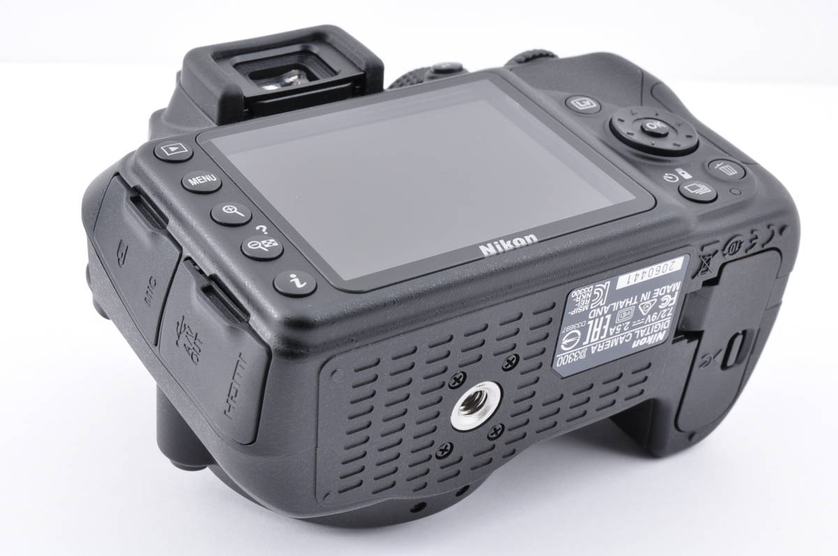 Nikon D3300 18-55㎜ シャッター数170(0%)　#FA12