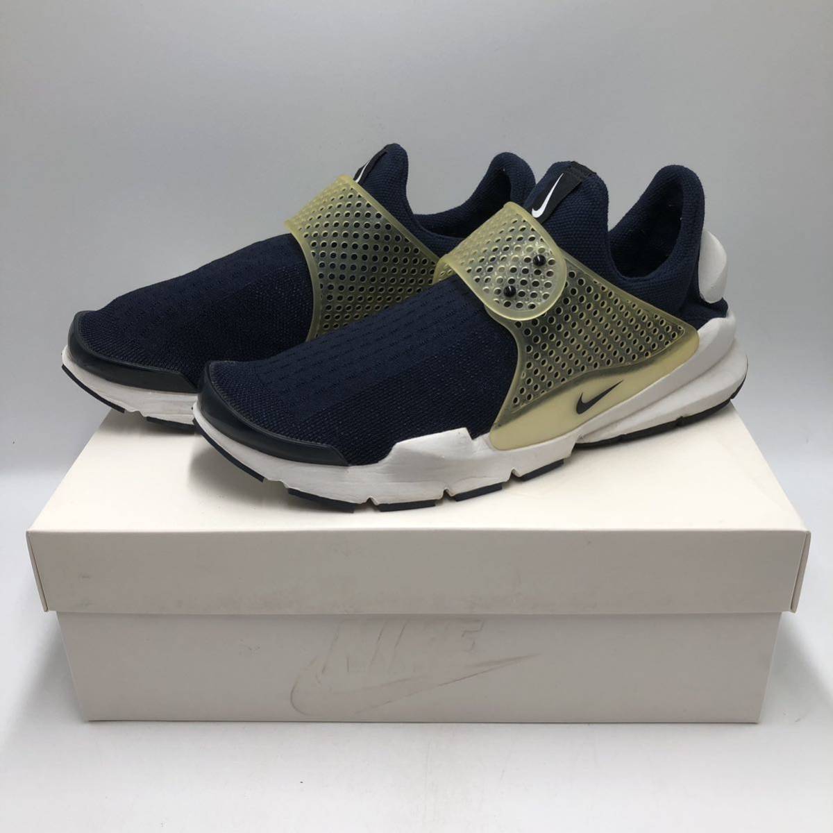 FRAGMENT DESIGN × SOCK DART "OBSIDIAN" 728748-400 (オブシディア/サミットホワイト)