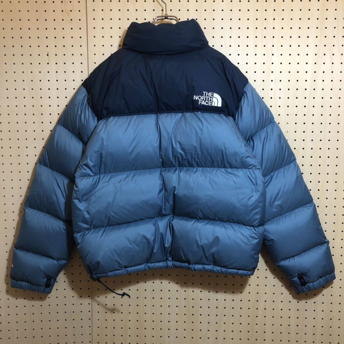 【M】The North Face Retro Npse Jkt Stormbl Mntrybl ノースフェイス レトロ ヌプシ ジャケット ブルー (NF0A3C8D9NQ-M) T129_画像2