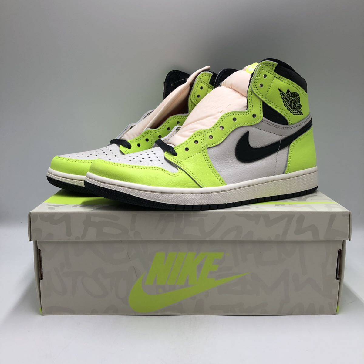 【27cm】新品 Nike Air Jordan 1 High OG Volt Visionaire ナイキ エアジョーダン1 ハイ OG ボルト ヴィジョネア (555088-702) 0033
