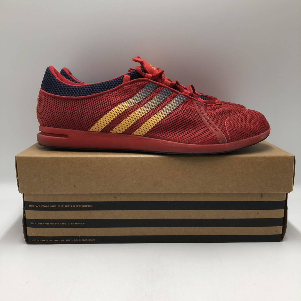 【28cm】Adidas Mangostin Wc Red アディダス マンゴスチン ワールドカップ レッド 赤 通勤 通学 運動靴 靴 スニーカー (147412) 0043_画像5