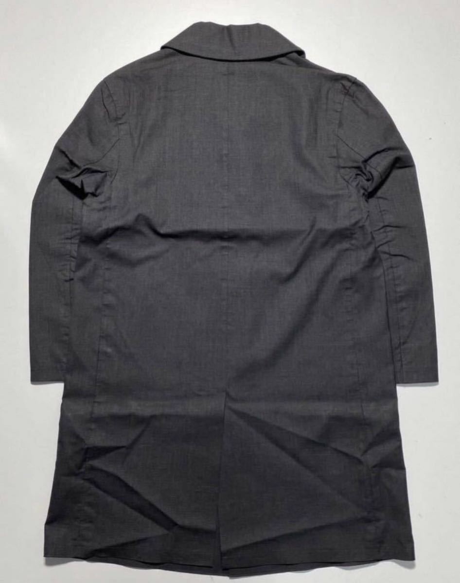 【38】MACKINTOSH Genuine Handmade Soutien Collar Coat マッキントッシュ ジェニュイン ハンドメイド ステンカラーコート ゴム引き Y1056_画像2