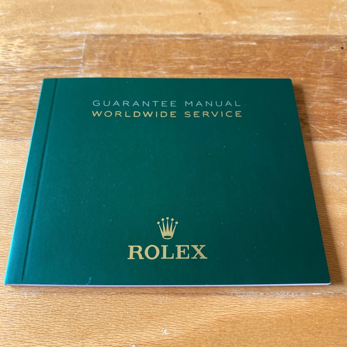 3652【希少必見】ロレックス ワールドワイドサービス冊子 ROLEX WORLDWIDE SERVICEの画像1