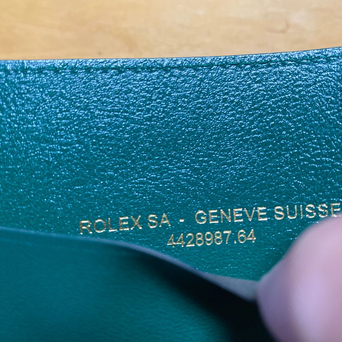 3660【希少必見】ロレックス カードケース Rolexの画像2