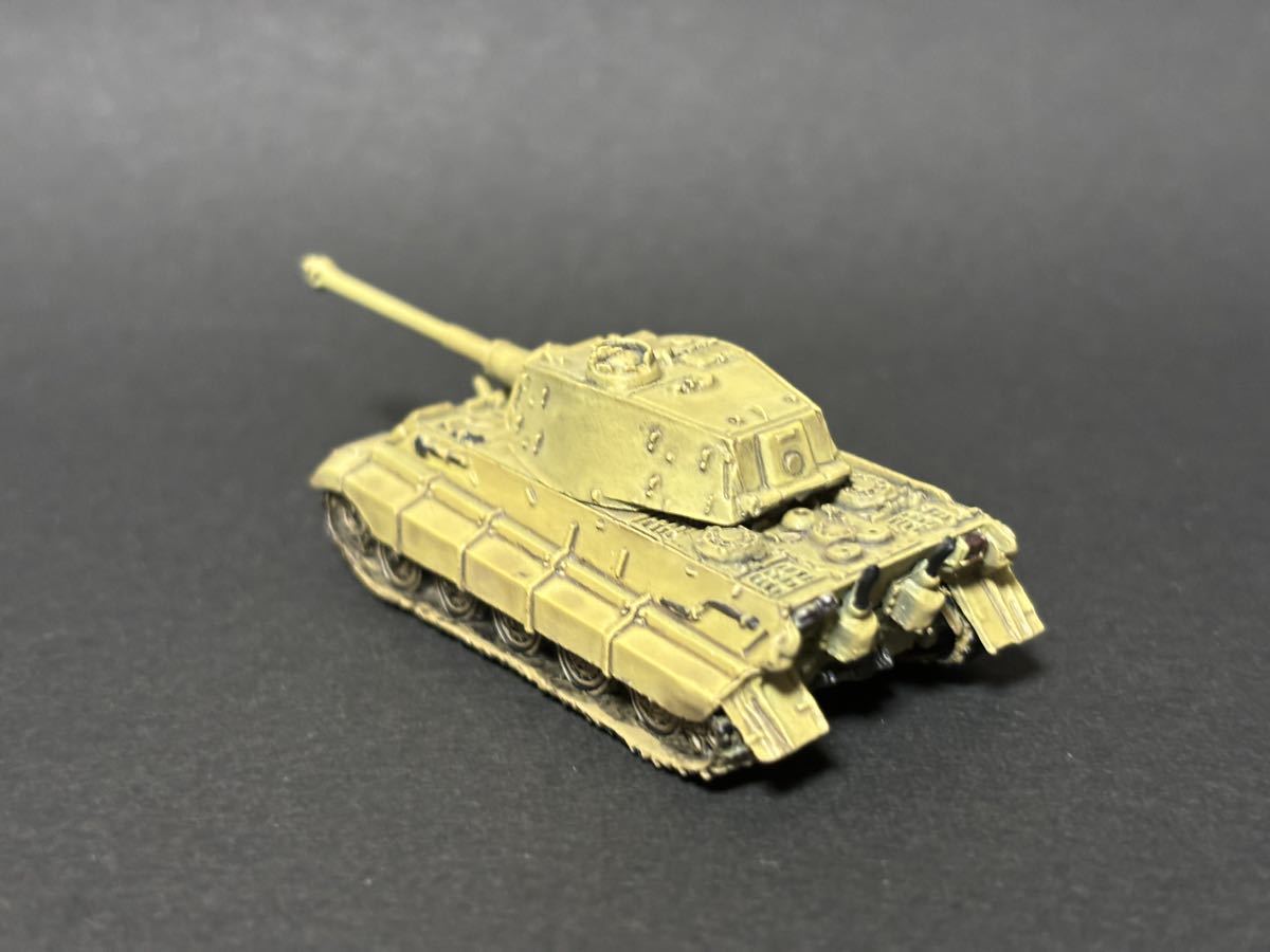 WTM2 1/144 ティーガーⅡ重戦車ヘンシェル砲塔型 単色迷彩④【同梱可能】WWⅡ ドイツ戦車 ワールドタンクミュージアム 海洋堂_画像2