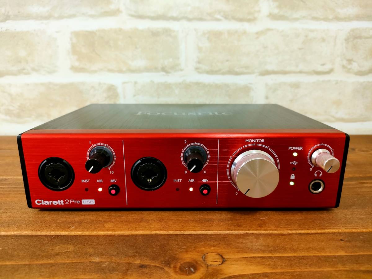 FOCUSRITE フォーカスライト / Clarett+ 2 Pre USB