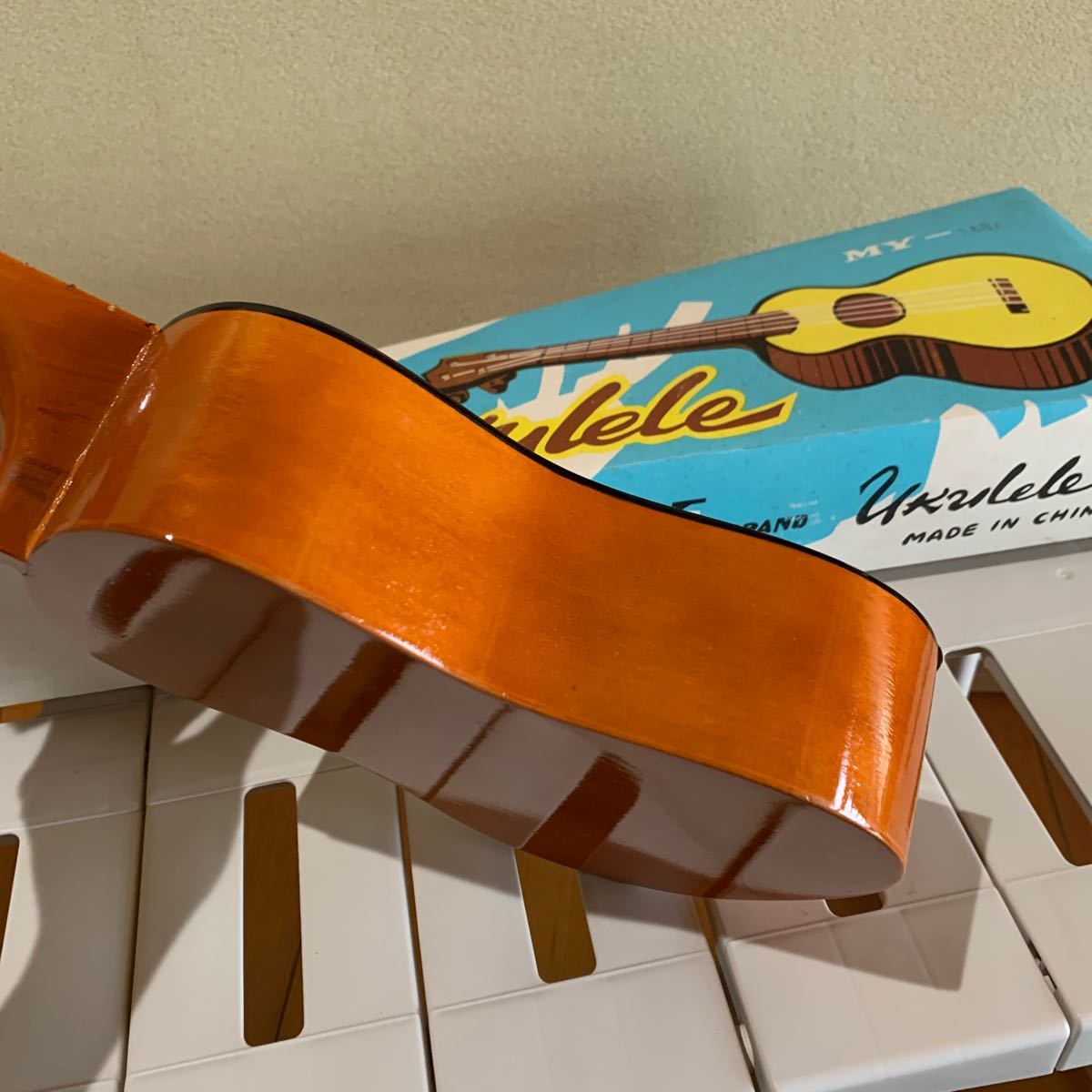 佐藤製薬 サトちゃん ウクレレ SKYLARK Ukulele 非売品・珍品・貴重品の画像6