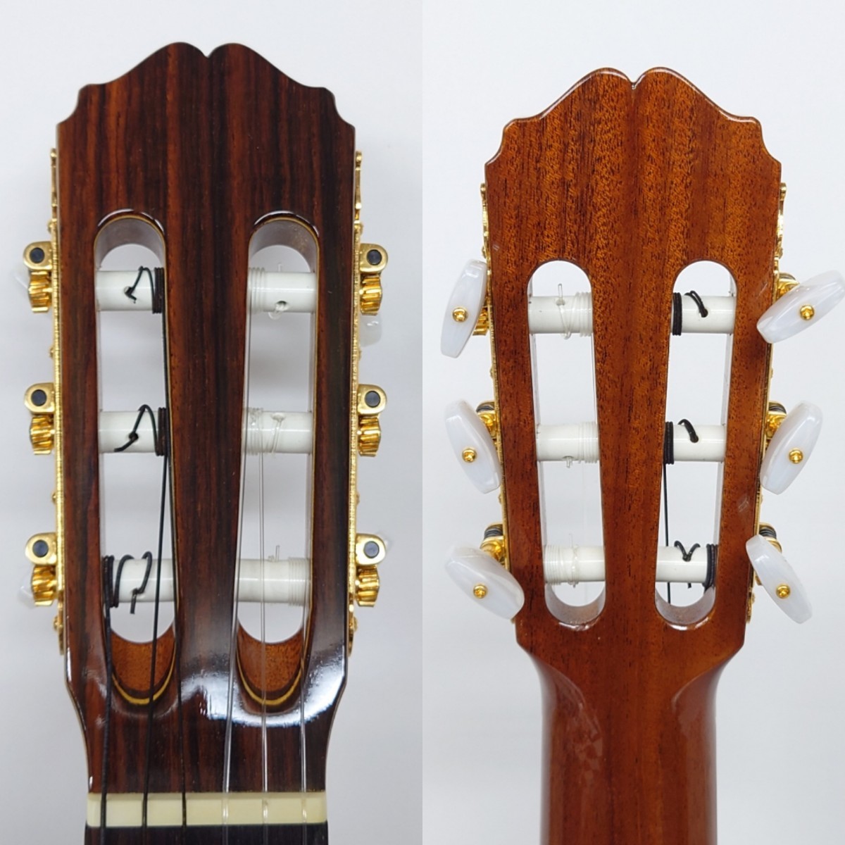 【B03-057】 美品 TAKAMINE クラシック ギター NO.5 タカミネ 高峰楽器 1962年製 ヴィンテージ 日本製 6弦 弦楽器 音楽 ハードケース 付_画像5