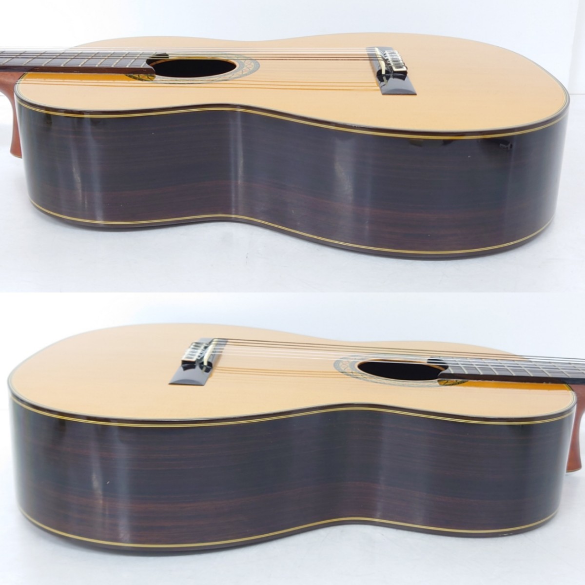 【B03-057】 美品 TAKAMINE クラシック ギター NO.5 タカミネ 高峰楽器 1962年製 ヴィンテージ 日本製 6弦 弦楽器 音楽 ハードケース 付_画像6