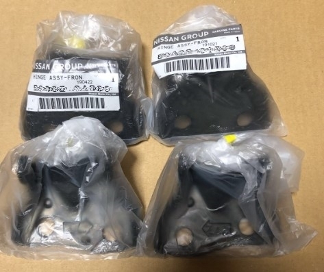 [ Nissan original new goods ]NISSAN unused goods * super rare waste number goods * Silvia S13 door hinge set left right set PS13 KPS13 KS13 all model year correspondence 