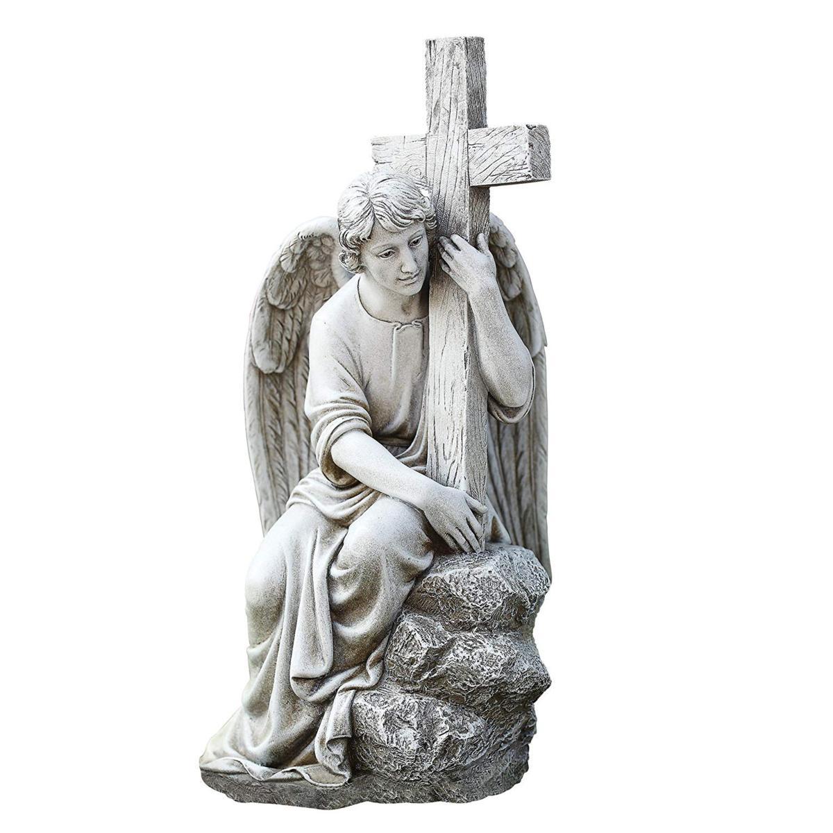 ヤフオク 西洋彫刻 男性の天使彫像 ガーデン彫刻置物 カ