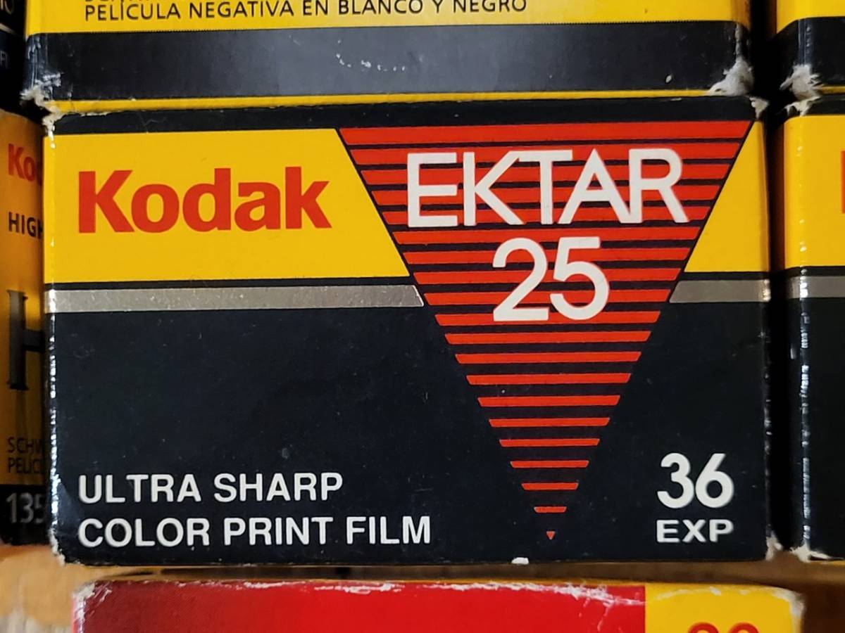 KODAK TP Technical Pan + Ektar 25 + HIE Infrared + KODACHROME 64 + KONICA 24 / 36exp 35mm 135 フィルム ジャンク_画像5