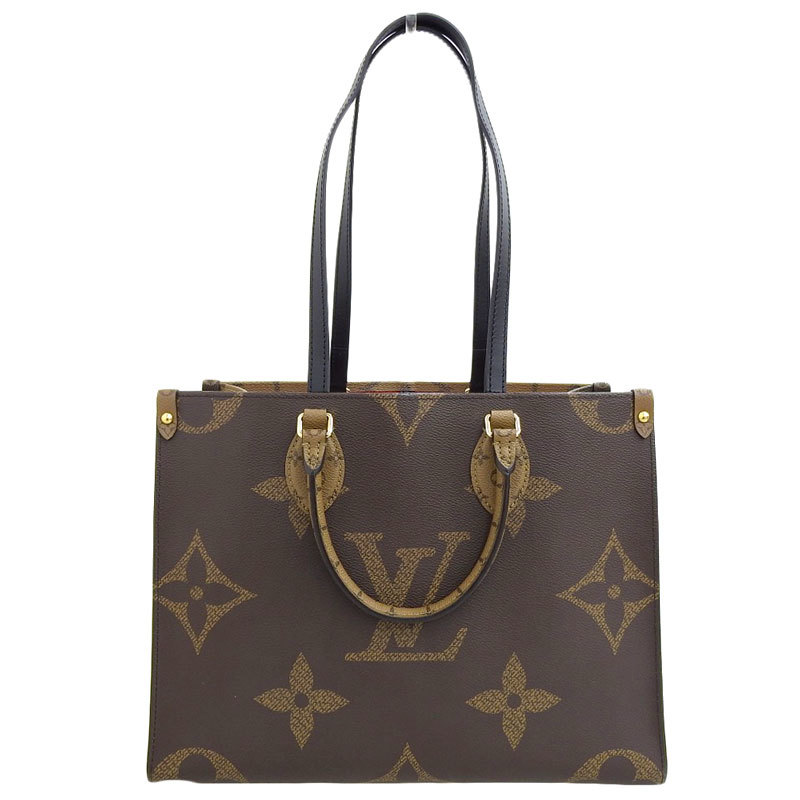 ルイヴィトン LOUIS VUITTON ジャイアント・モノグラム オンザゴーMM 2WAY トートバッグ ショルダーバッグ M45321 中古 新入荷 LV1522