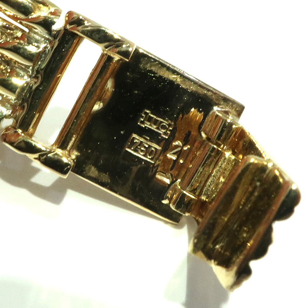 [ Tempaku ] Chopard happy бриллиант 20/5180 18K 750 желтое золото женский 24mm кварц наручные часы 