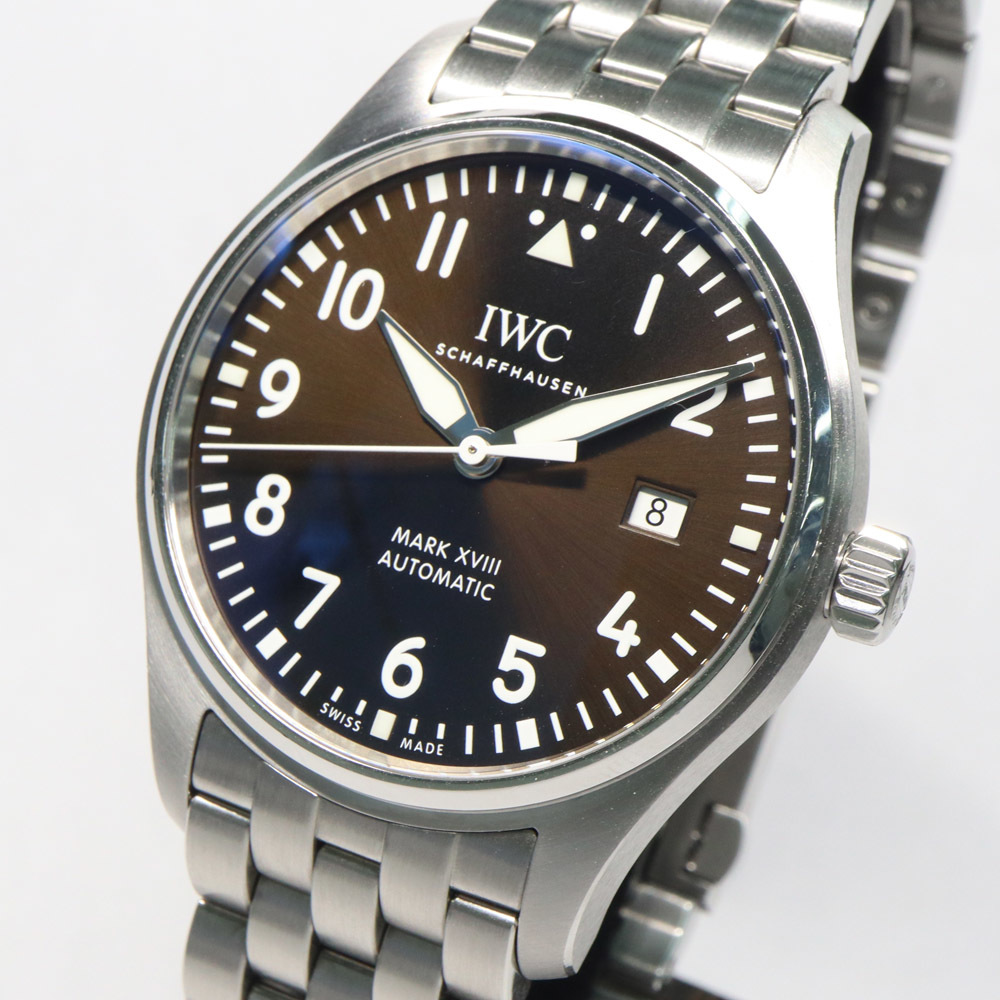 【新品、本物、当店在庫だから安心】 149500円 【名古屋】IWC パイロットウォッチ マーク18 パイロット・ウォッチ