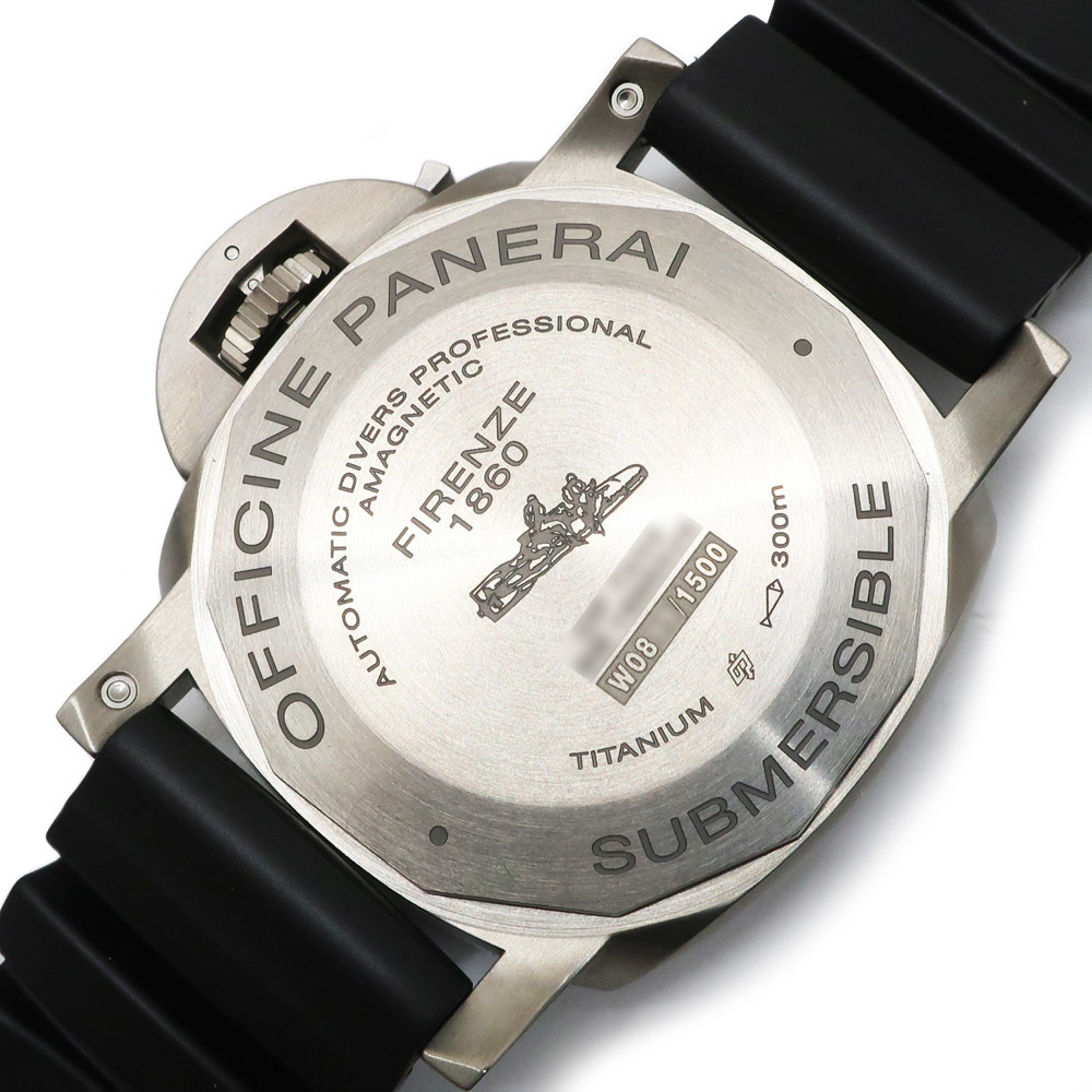 【天白】パネライ サブマーシブル1950 アマグネティック チタニオ PAM01389 自動巻 メンズ 腕時計_画像3