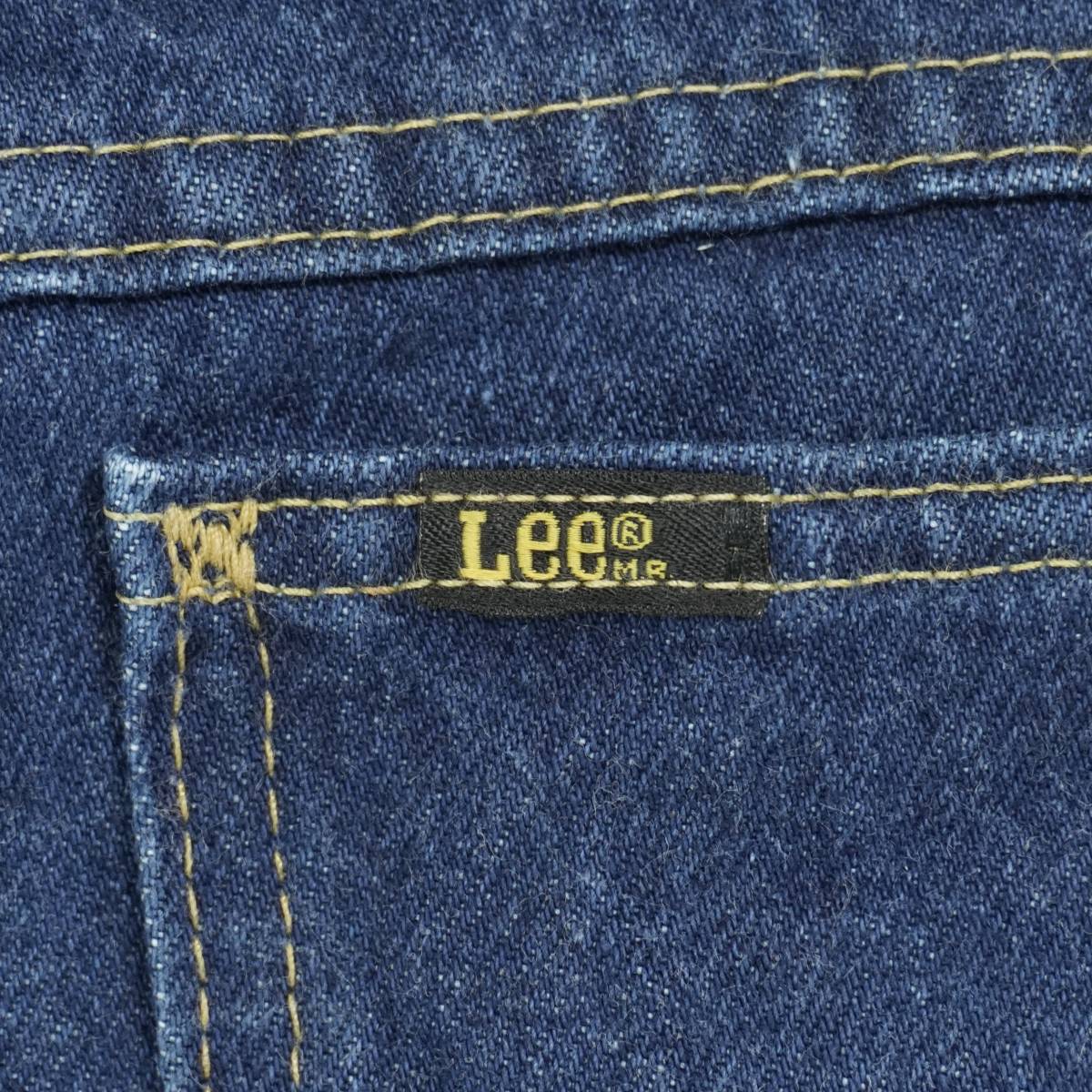 Lee 202 INDIGO DENIM PANTS USA 1980s Lee24003 Vintage リー インディゴ デニムパンツ ジーンズ アメリカ製 1980年代 ヴィンテージ_画像5