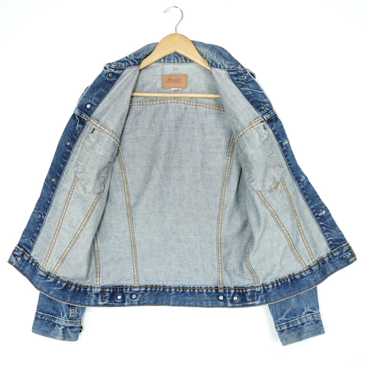 Levi's 70505 DENIM JACKET 1970s 304261 Vintage リーバイス デニムジャケット Gジャン トラッカージャケット 1970年代 ヴィンテージ_画像3