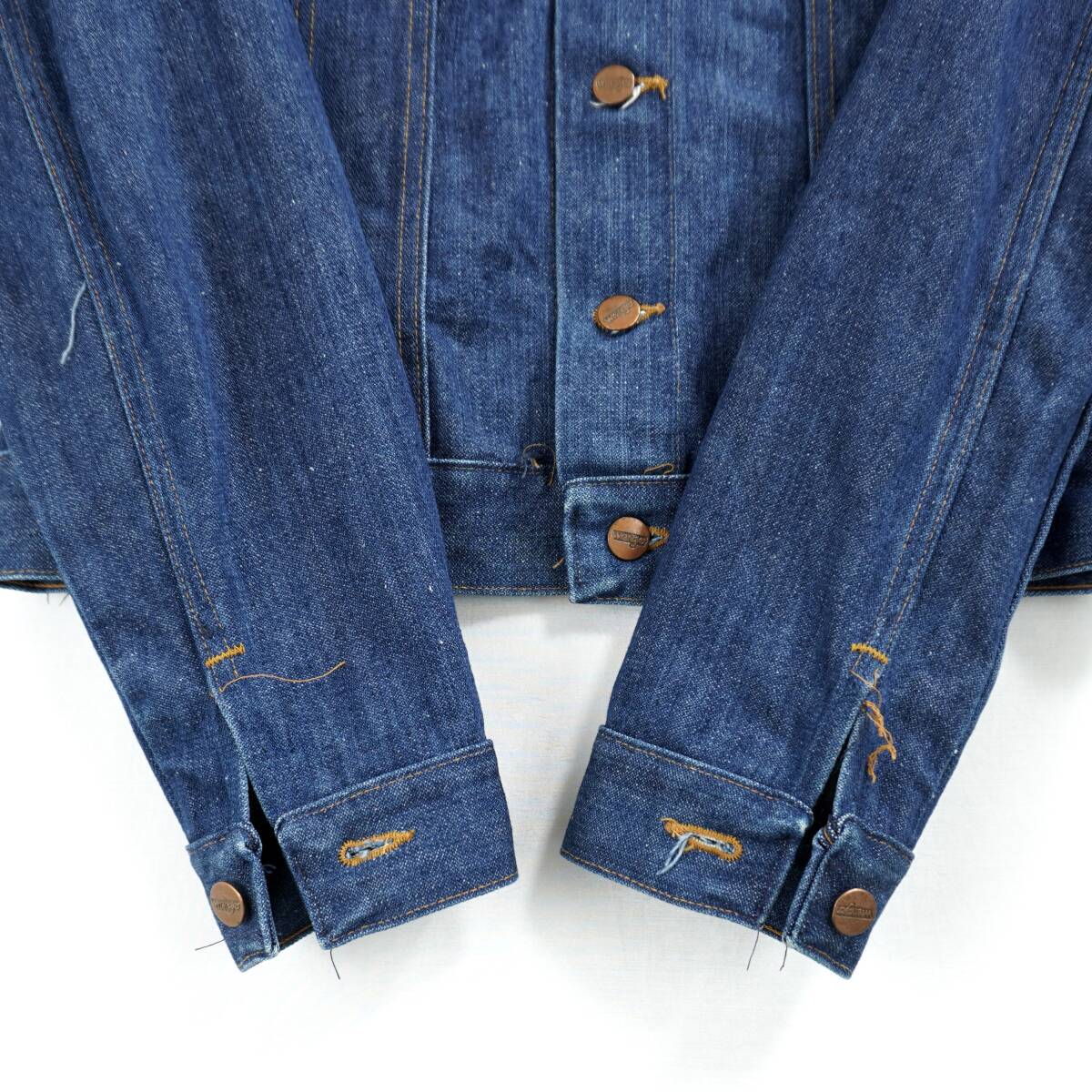 WRANGLER NO-FAULT DENIMS JACKET 1980s 304265 Vintage ラングラー ノーフォルトデニム デニムジャケット Gジャン 1980年代 ヴィンテージ