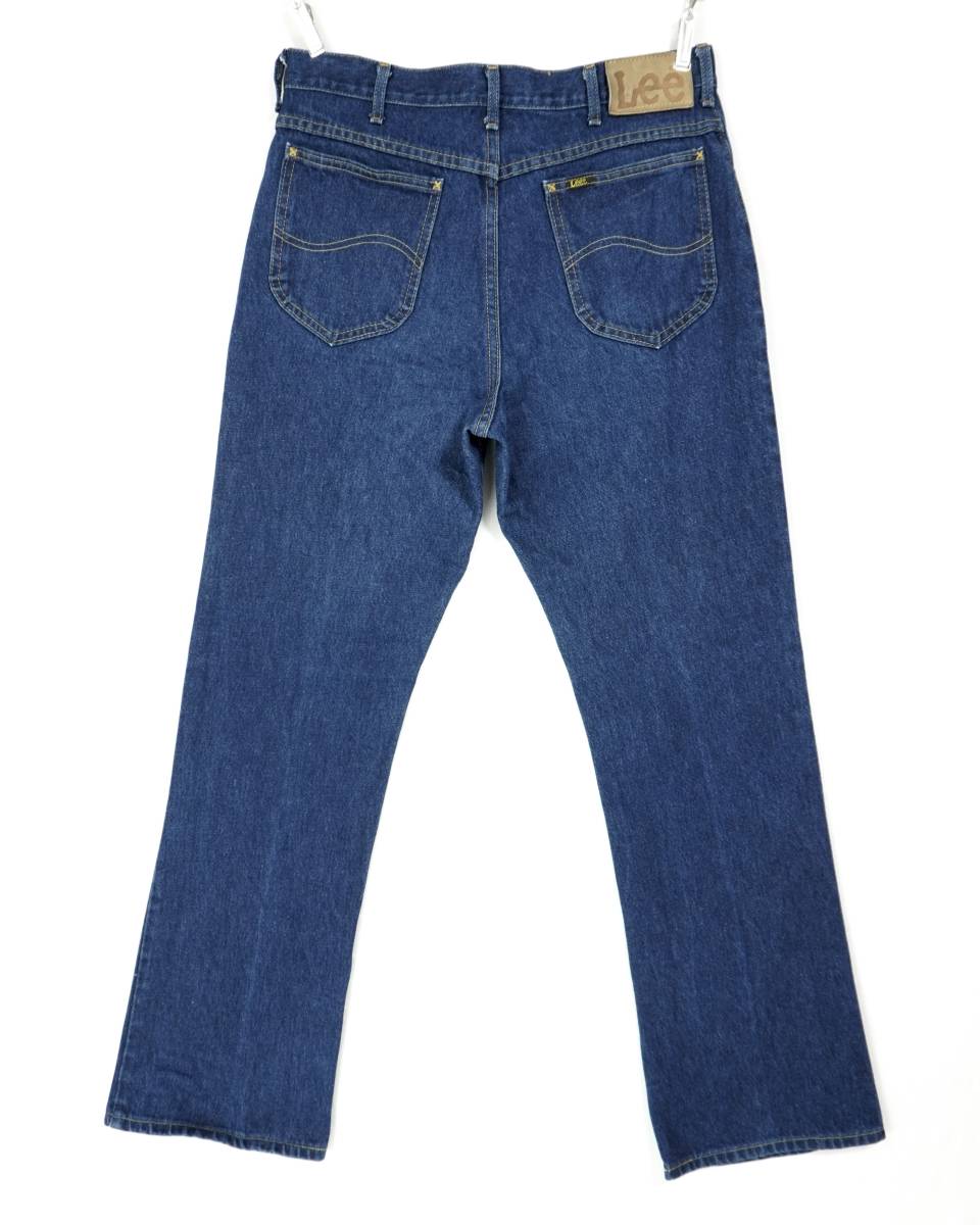 Lee 202 INDIGO DENIM PANTS USA 1980s Lee24003 Vintage リー インディゴ デニムパンツ ジーンズ アメリカ製 1980年代 ヴィンテージ_画像2