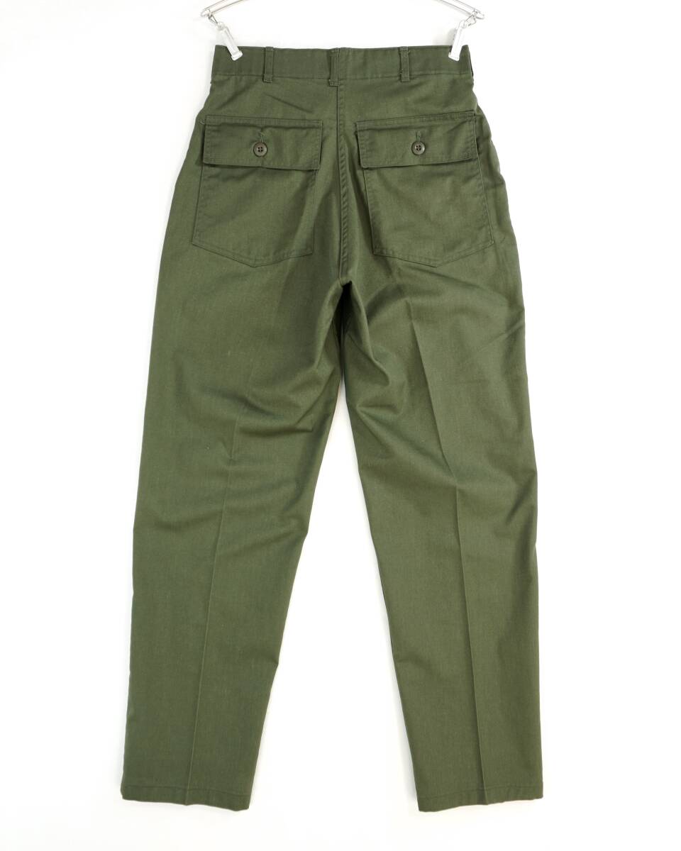 US ARMY UTILITY TROUSERS OG-507 1985s W30 L31 MIL24015 Vintage アメリカ軍 ベイカーパンツ ユーティリティーパンツ 1980年代_画像2