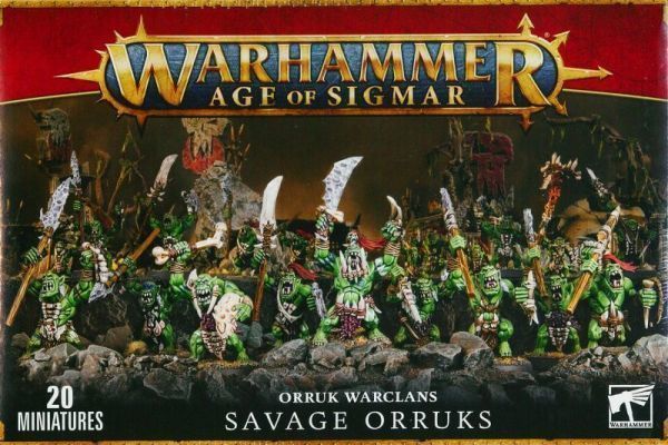 ◆【オールク・ウォークラン】サヴェッジ・オルク Savage Orruks[89-19][WARHAMMER A.O.S]ウォーハンマー_画像1