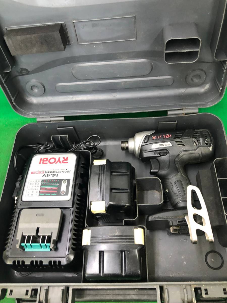 【中古品】★リョービ RYOBI 充電式 インパクトドライバー 14.4V BID-1416　/　ITRJJBEK79UO
