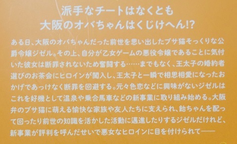 レジーナブックス『ブサ猫令嬢物語～大阪のオバチャン（ウチ）が悪役令嬢やって？なんでやねん～』著：神無月りくの画像3