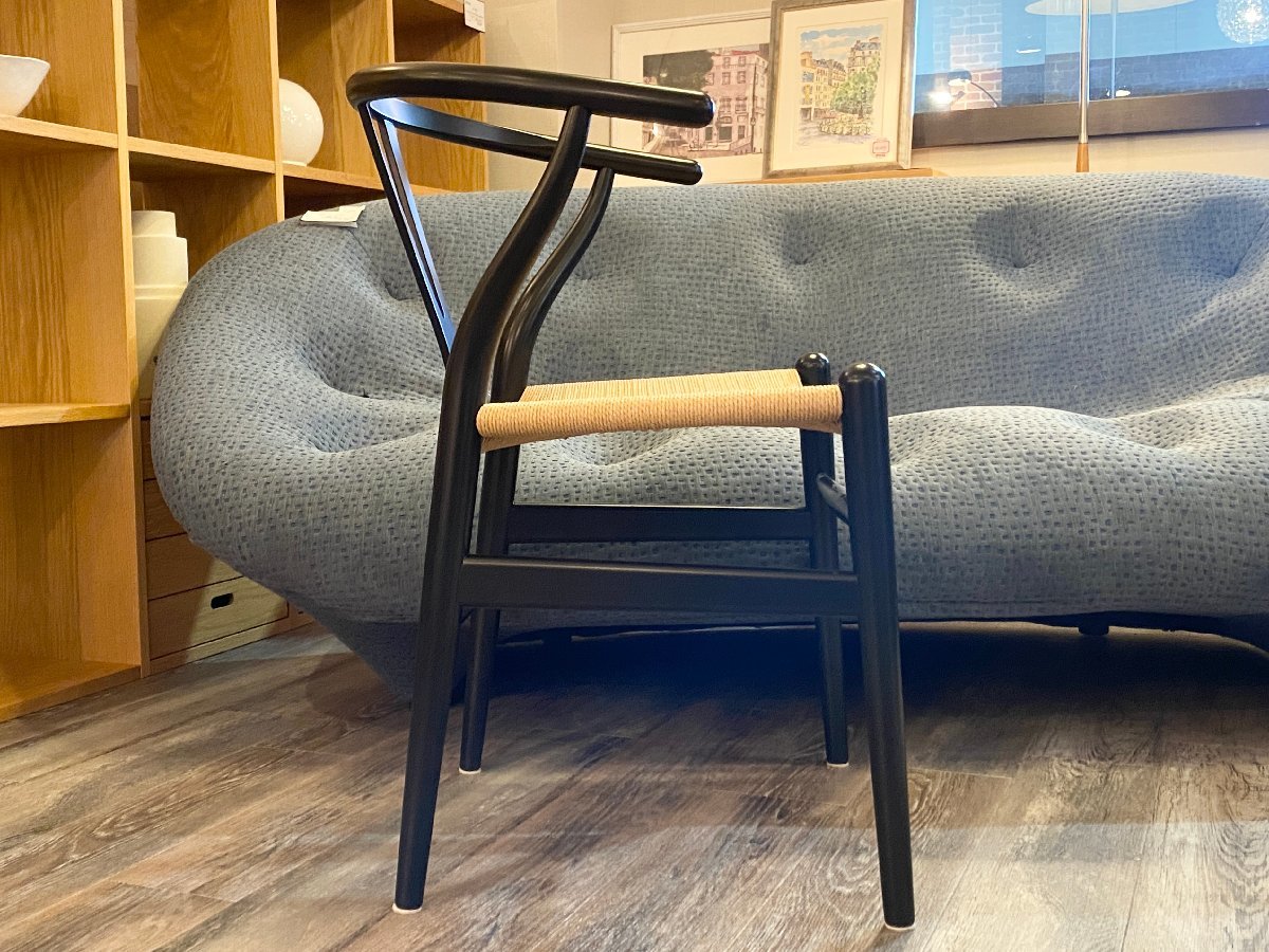 Y-02005GK0203Y3YY24N CARL HANSEN & SON Yチェア CH24 SOFT BLACK カールハンセン&サン ソフトブラック 北欧家具 デザイナーズ家具_画像6