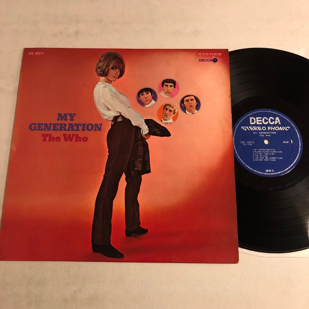 日本盤オリジナル】ザ・フゥー/マイ・ジェネレイション the who 日本盤オリジナル】ザ・フゥー/マイ・ジェネレイション the who