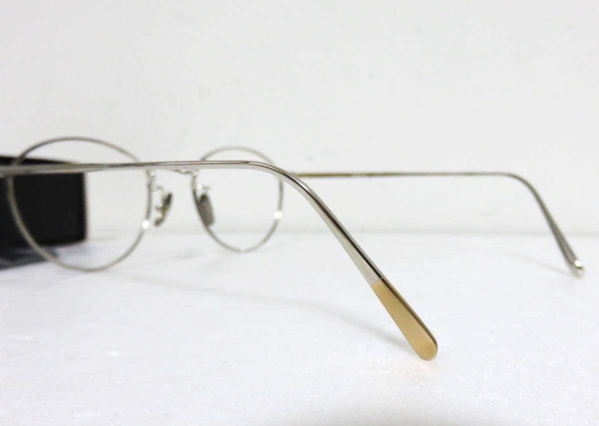 送料無料 定価3.5万 新品 BLANC.. BM007-LI シルバー チタン 日本製 ブラン サングラス 眼鏡_画像4