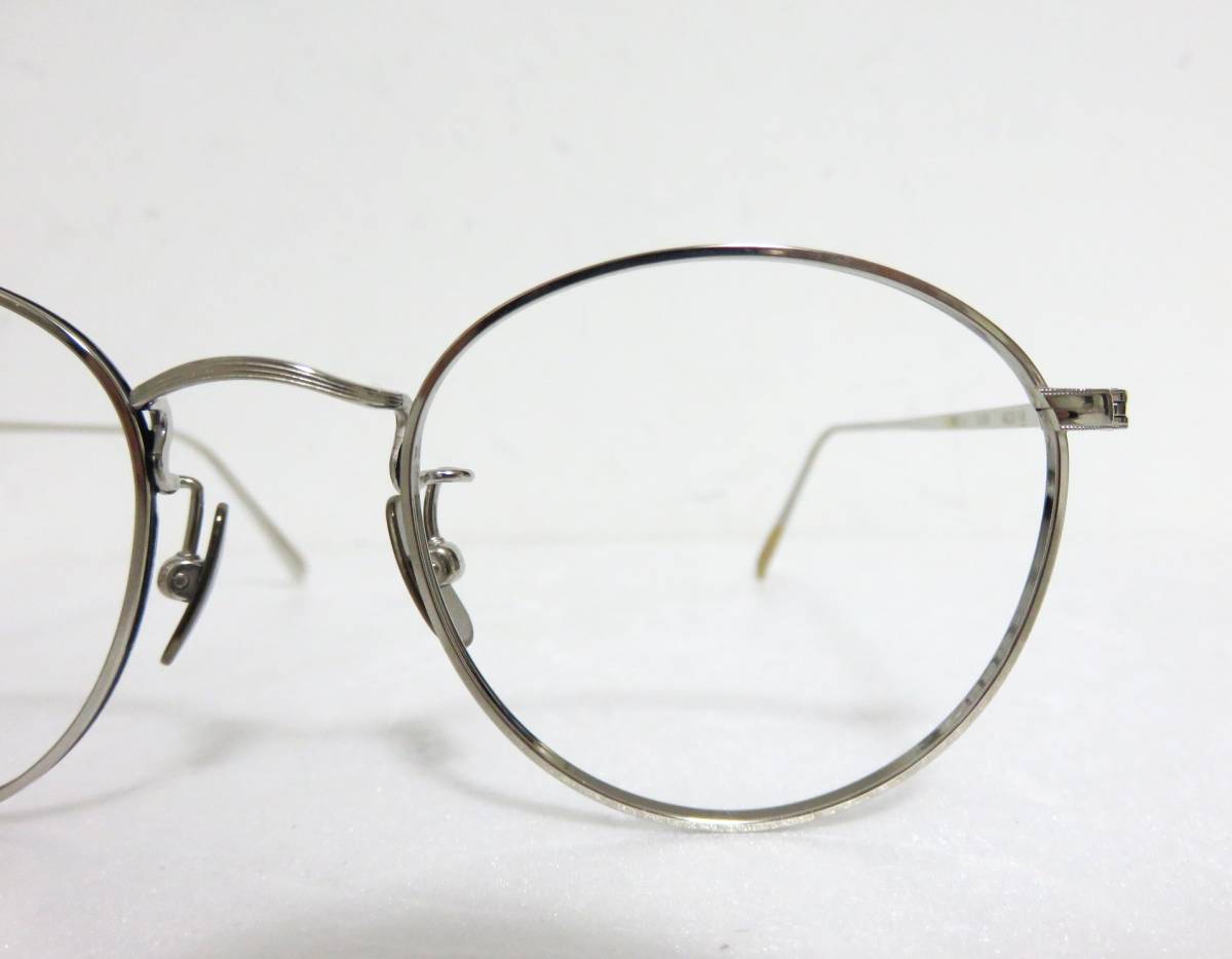 送料無料 定価3.5万 新品 BLANC.. BM007-LI シルバー チタン 日本製 ブラン サングラス 眼鏡_画像2