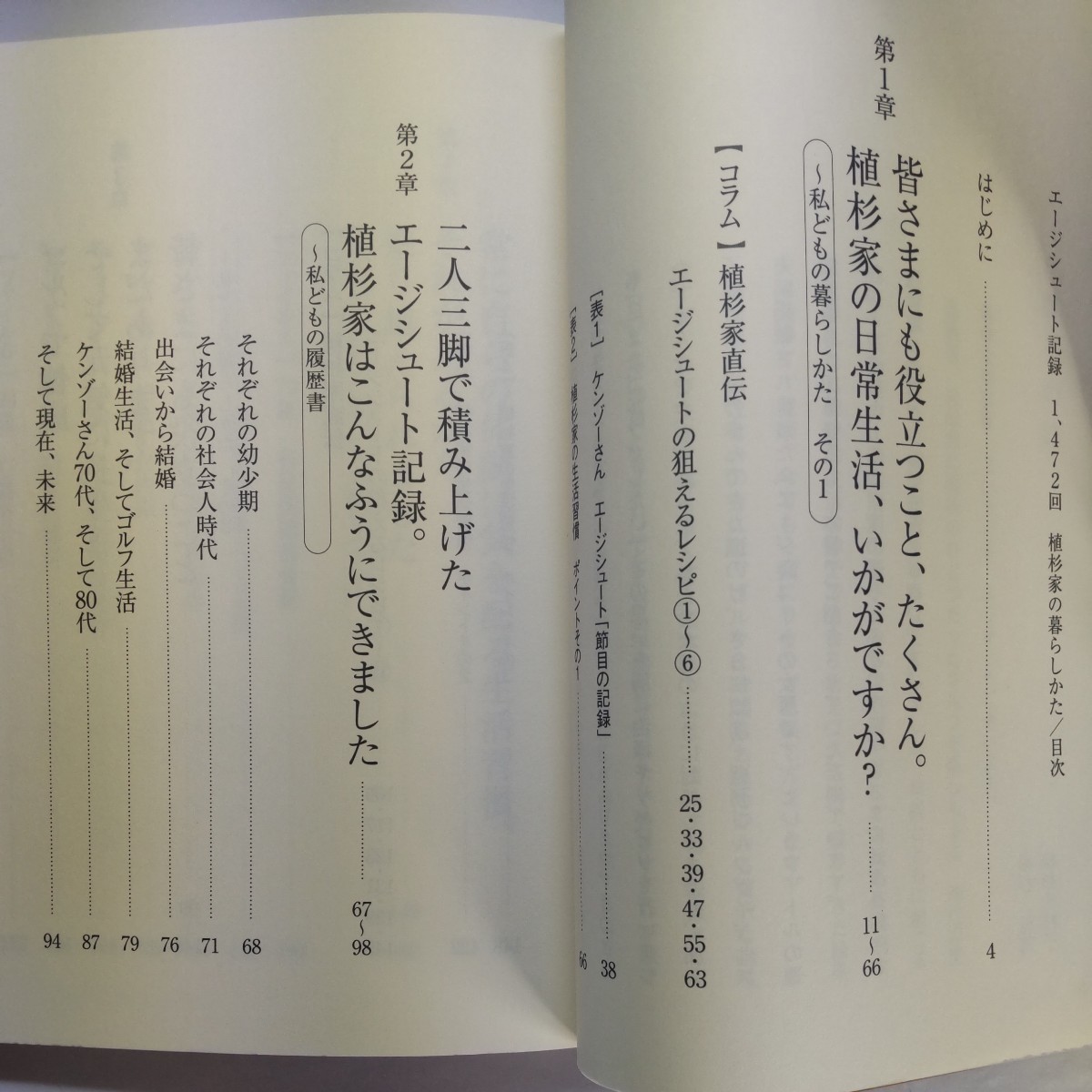 エージシュート記録１、４７２回〈更新中〉植杉家の暮らしかた 植杉乾蔵／著　植杉千枝子／著