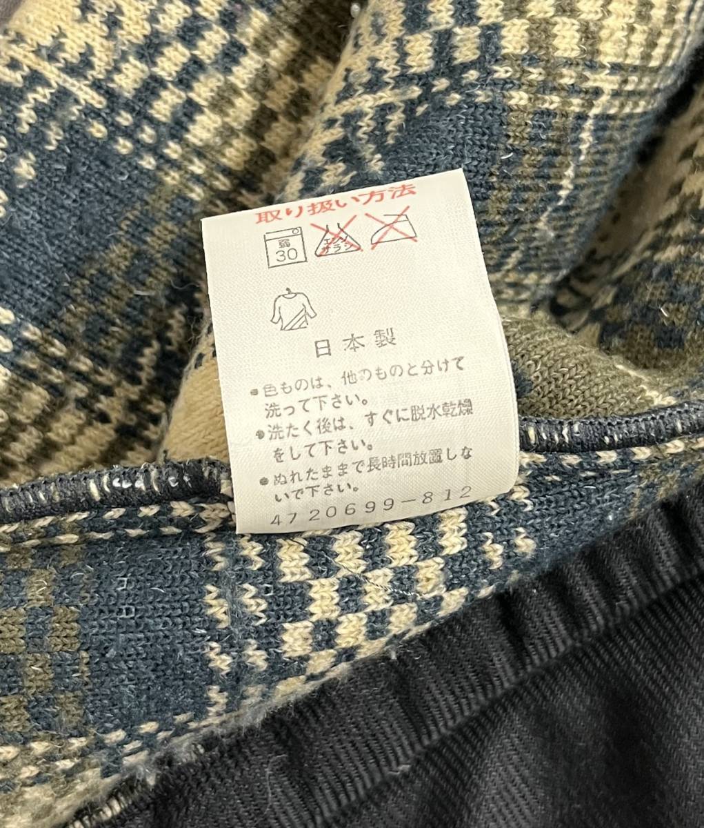 VINTAGE уличный одежда 90\'S *WOOLRICH Woolrich * проверка боа флис лучший жакет *M size зеленый бежевый сделано в Японии 
