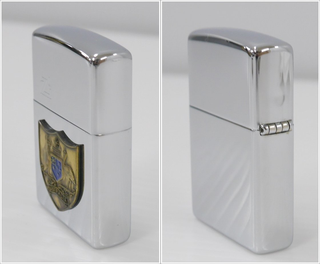 未使用 保管品 ZIPPO AUSTRALIA カンガルー エミュー 1997年の画像4