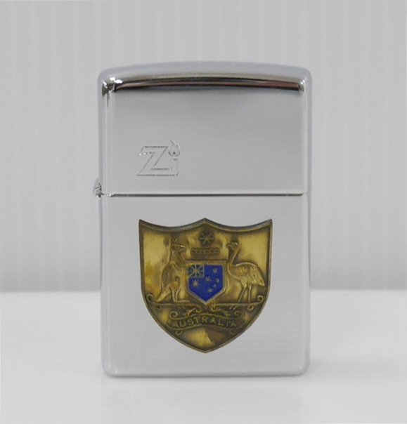 未使用 保管品 ZIPPO AUSTRALIA カンガルー エミュー 1997年の画像2