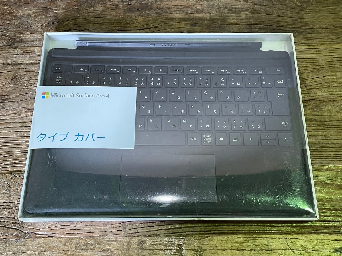 Surface Pro 4 タイプ カバー U9N-00070 [ブラック] 展示品_画像1