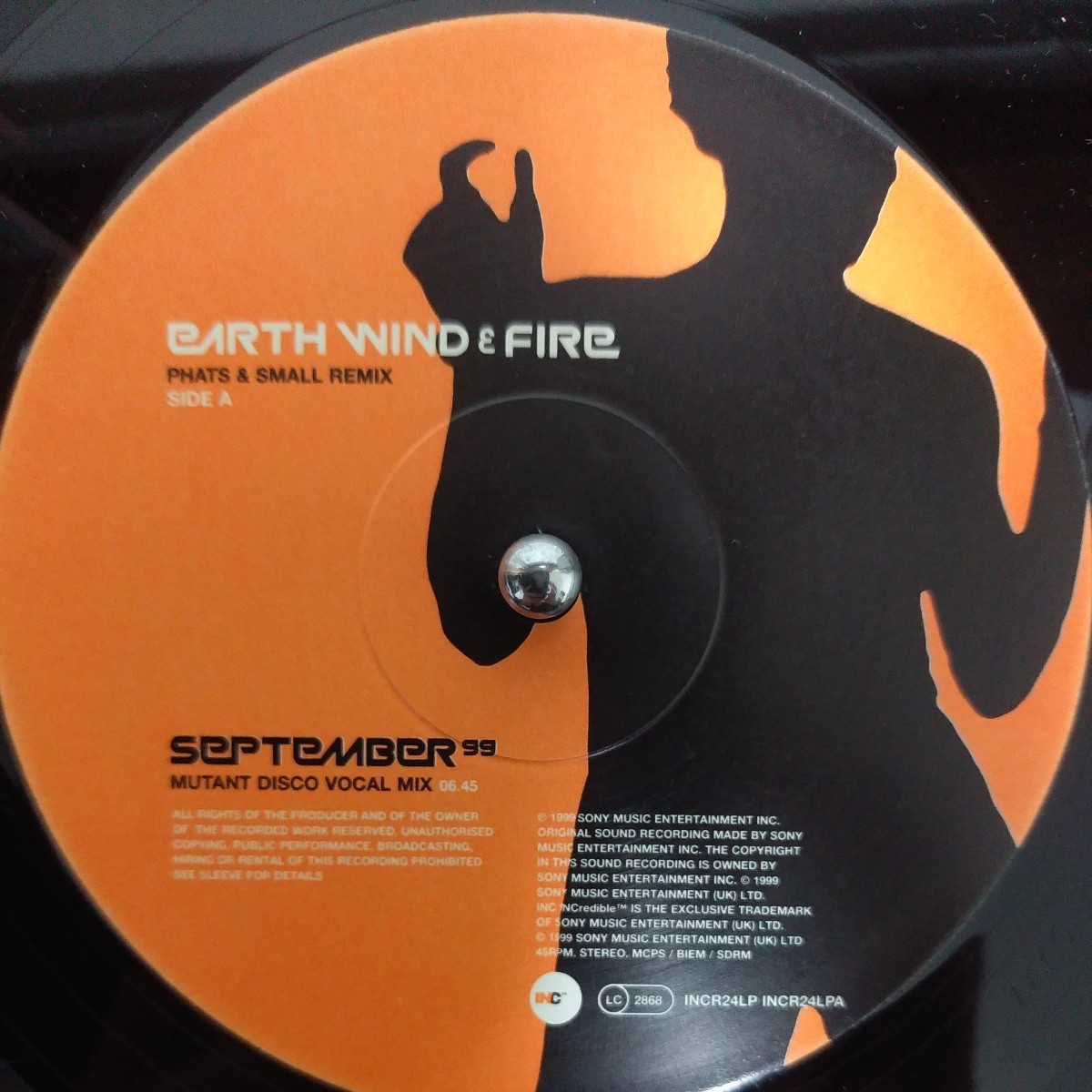 12inch UK盤/EARTH WIND & FIRE SEPTEMBER 99_画像3