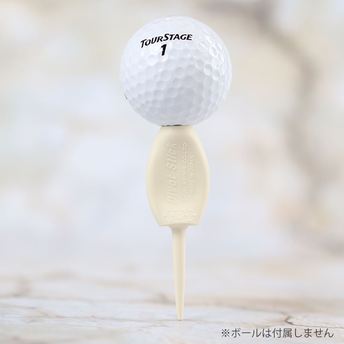 4本セット 日本製 パリティー 通常色 ホワイト 白色 ゴルフボール 跡 ゴルフティー ティーペグ グリーンフォーク b098Tw