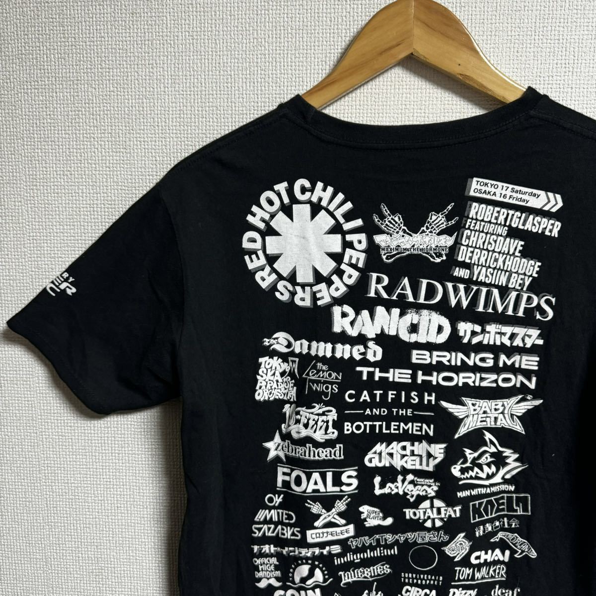 人気】summer sonic 2019半袖Tシャツ ブラックmサイズ レッド