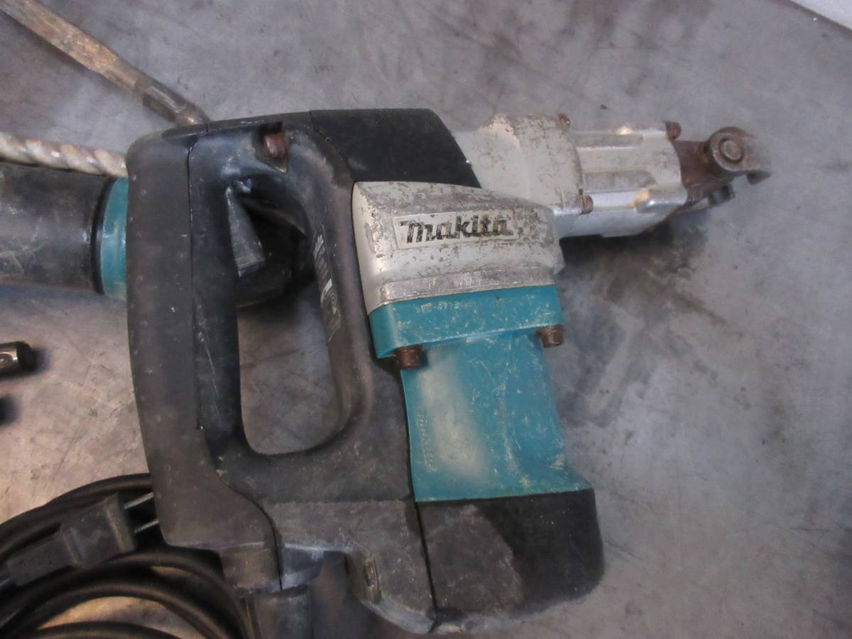 引上げ品　makita マキタ　2台セット　電動ハンマHM0871C・ハンマドリルHR3530_画像7