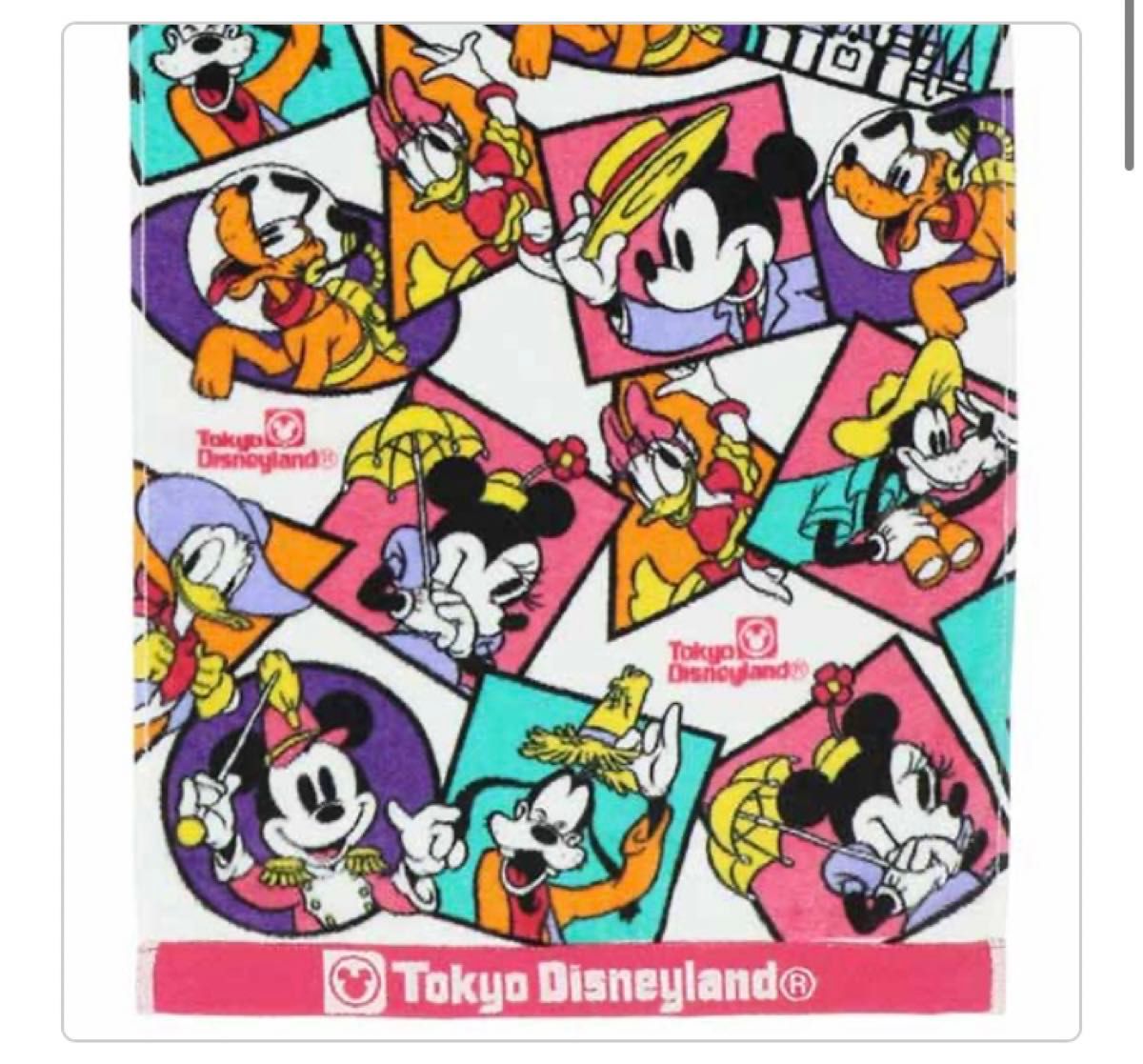 東京ディズニーランド 40周年 Make Your Favorite タオル フェイスタオル 2枚セット