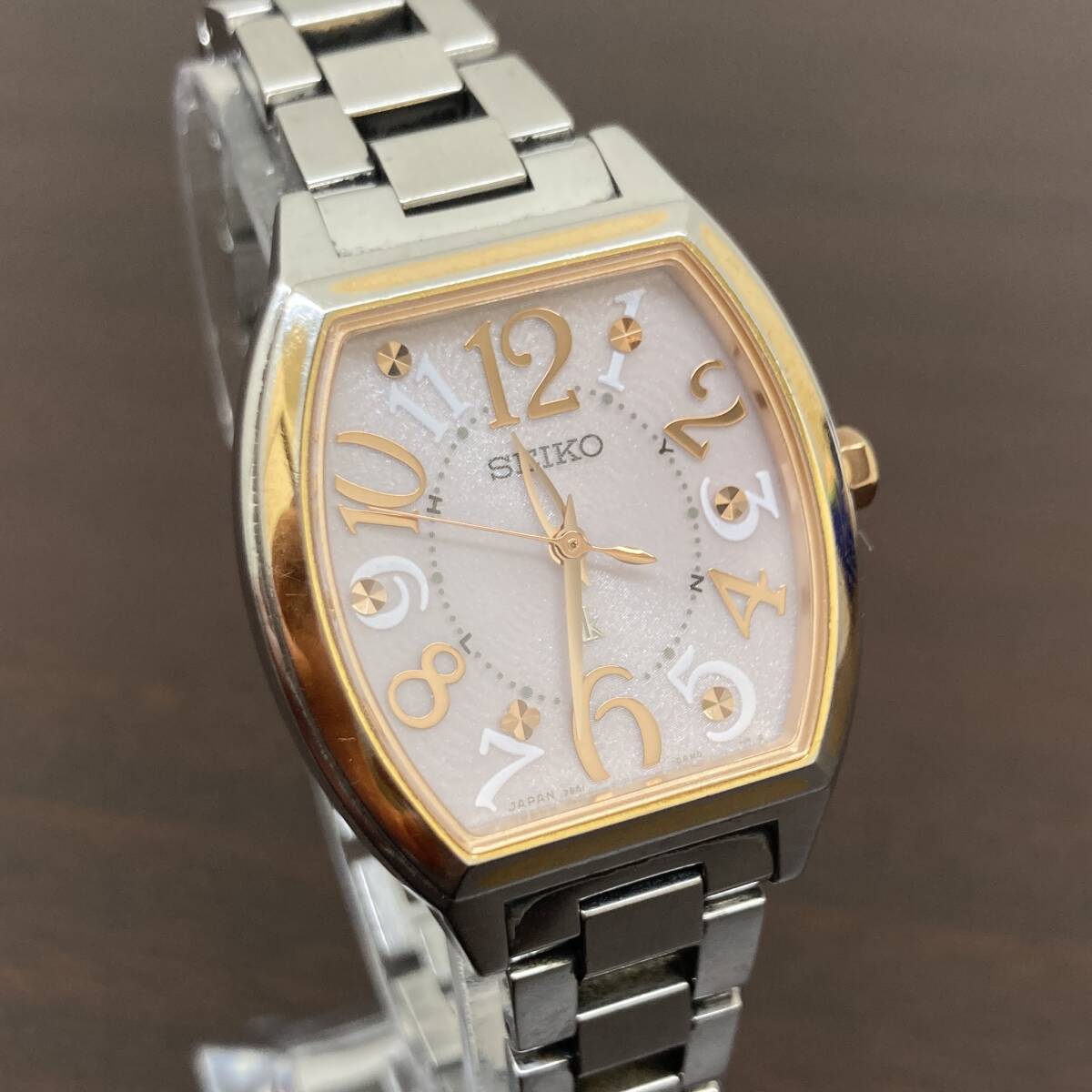 【稼働品】 SEIKO ルキア ソーラー腕時計 3B51-OAEO セイコー 中古 レディース 腕時計 時計_画像1