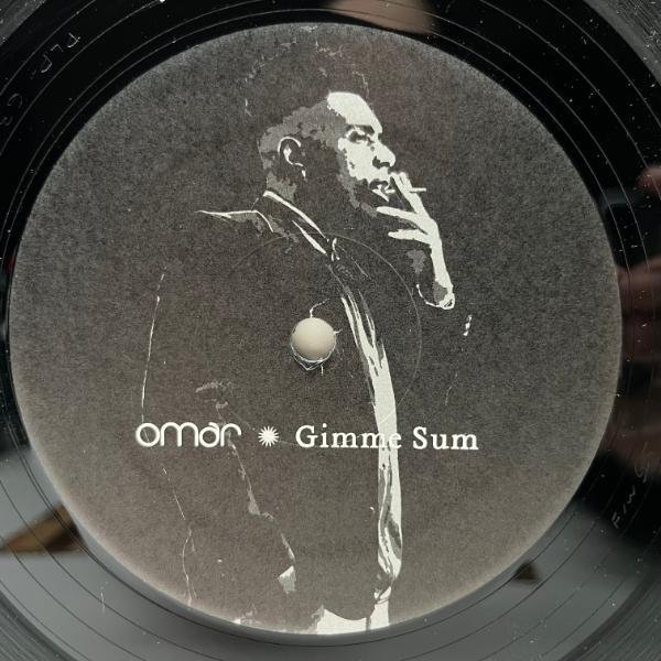 良好!!【JPNオンリー】OMAR Gimme Sum (P-Vine) オマー Sing - If You Want It 先行独自リリース UK Acid Jazz, ネオソウル_画像3