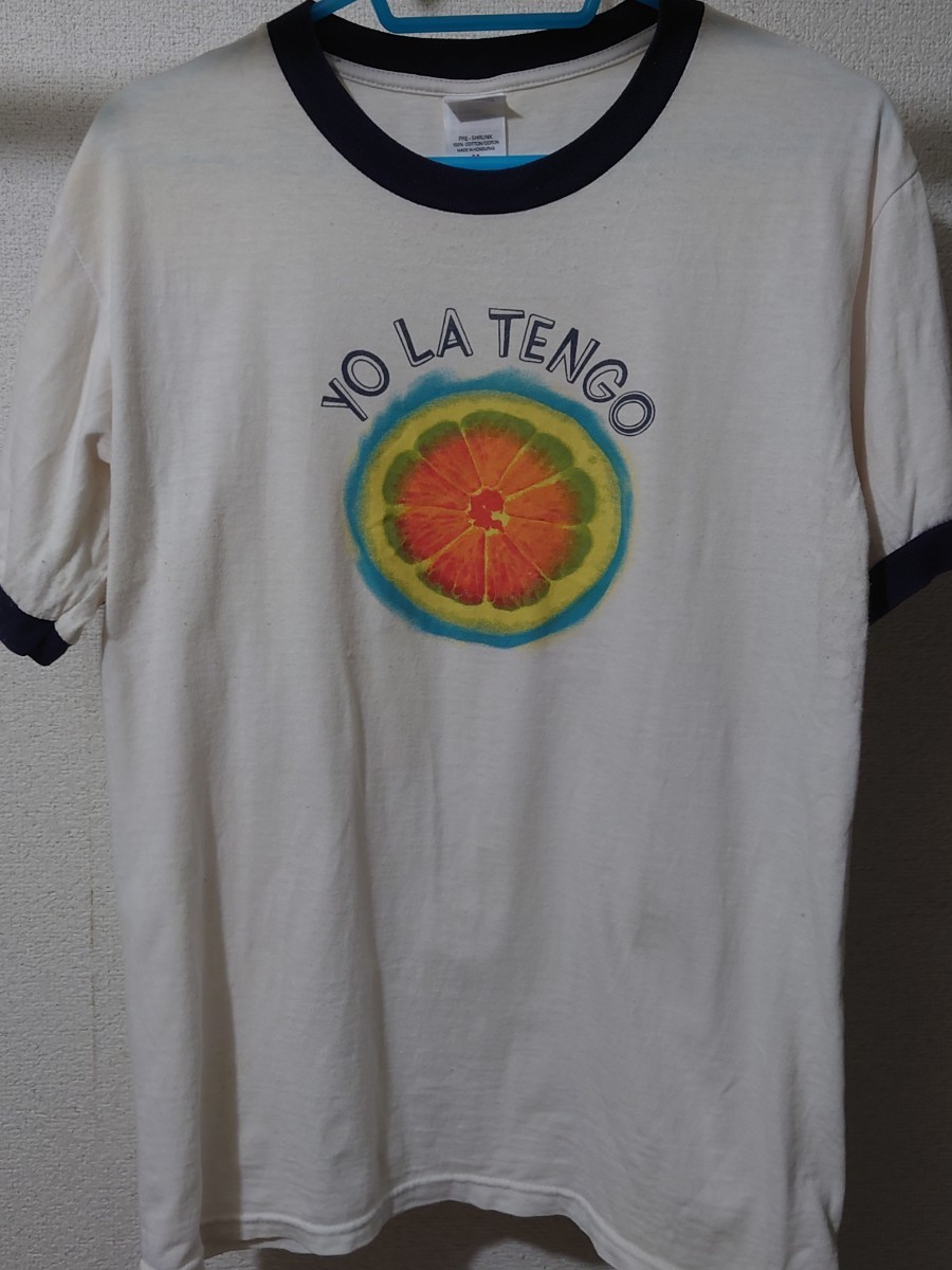 【商品名】オフィシャル 古着 ユーズド 半袖 ロック バンド Tシャツ YO LA TENGO ヨ・ラ・テンゴ_画像1